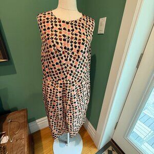 Hugo Boss Business Formal 100% Silk Dress Sz 12